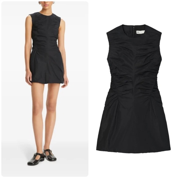Tory Burch Ruched Mini Dress - Picture 1 of 7